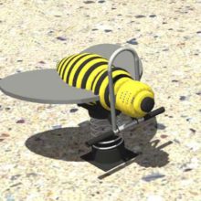 Качалка на пружине «Пчелка» (мод.20218)