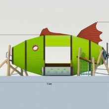Детский игровой комплекс «Рыбка Фредди» (арт.30063). Вид 04