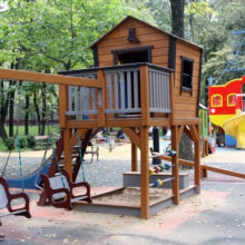 Детская площадка (мод.21119). Бабушкинский сад культуры и отдыха
