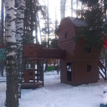 Детский игровой комплекс «Урсула» (мод.30004) в городском парке г.Краснознаменск. Вид 02