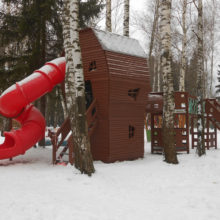 Детский игровой комплекс «Урсула» (мод.30004) в городском парке г.Краснознаменск. Вид 03