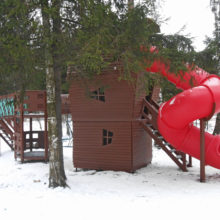 Детский игровой комплекс «Урсула» (мод.30004) в городском парке г.Краснознаменск. Вид 04