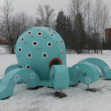 Детский игровой комплекс (мод.30036) в городском парке г.Краснознаменск. Вид 03